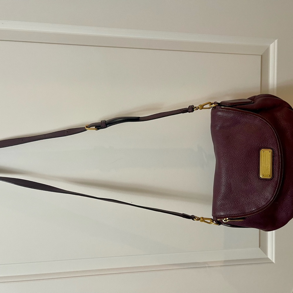Marc by Marc Jacobs cross body burgundy bag